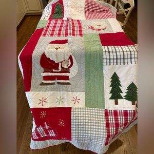 Pottery Barn Kids Twin Christmas Quilt